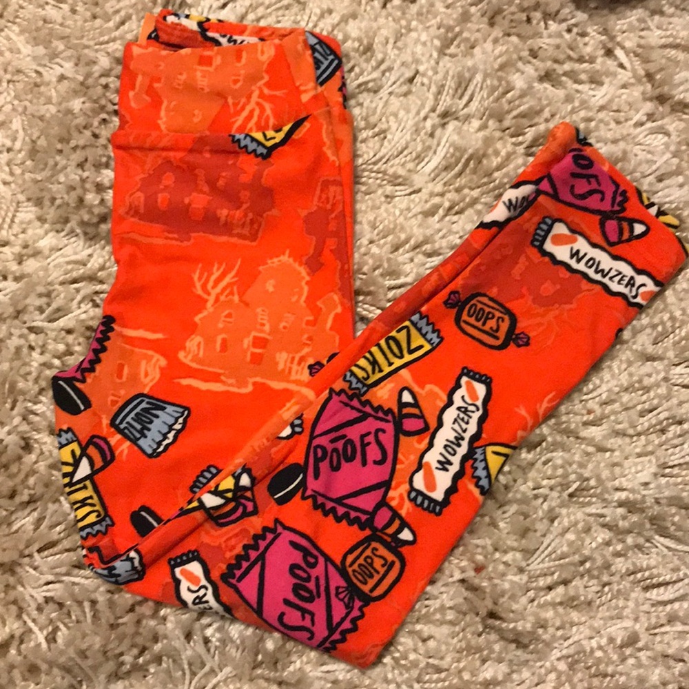 Kids s/m LuLaRoe Halloween leggings